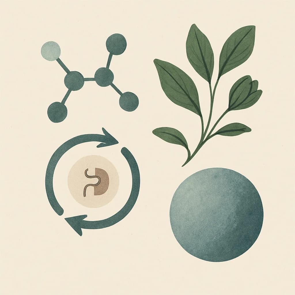 Illustrazione editoriale di L-Ornitina, categoria amminoacido