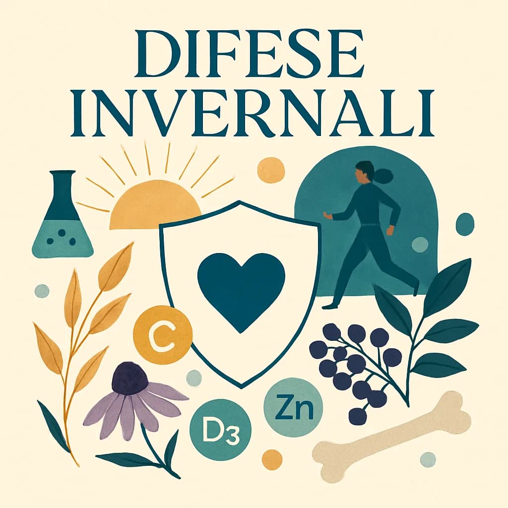 Illustrazione editoriale per Difese invernali