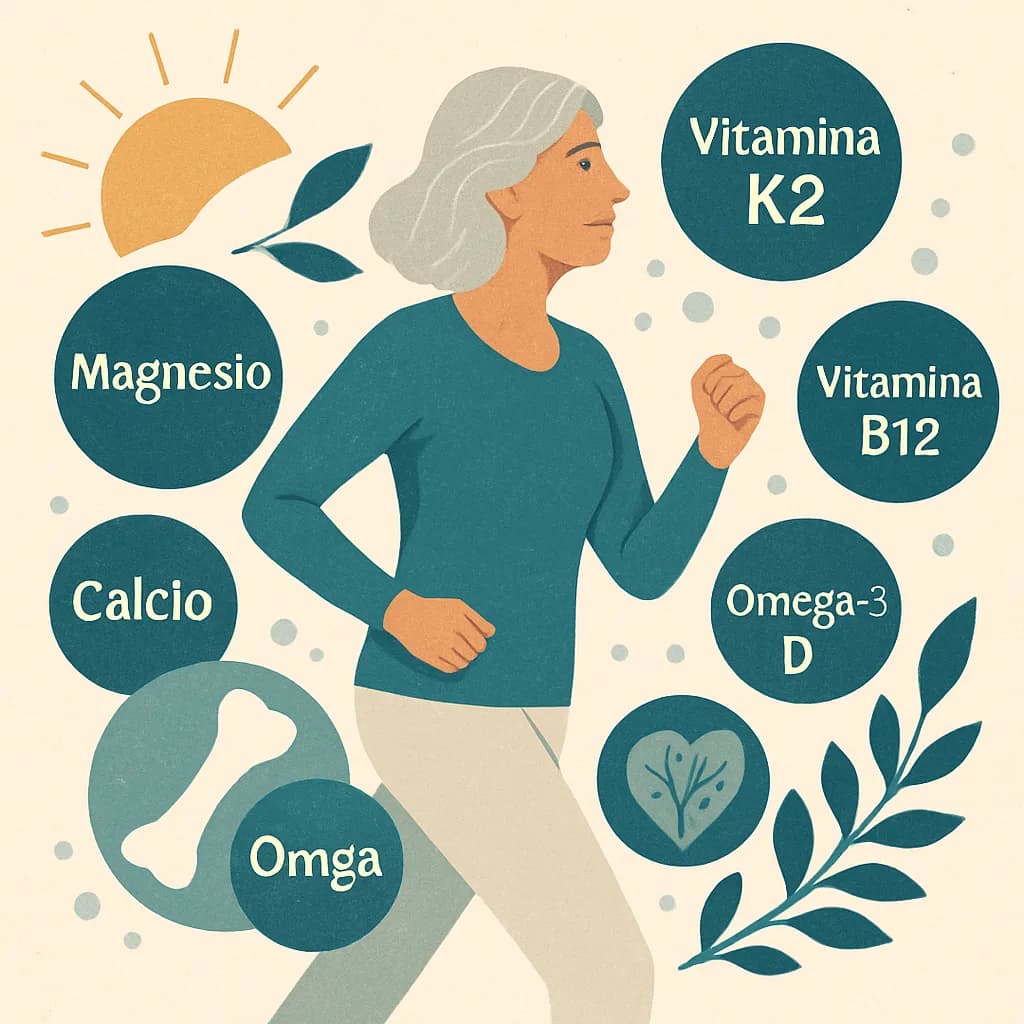 Illustrazione editoriale per Donna oltre i 50 anni