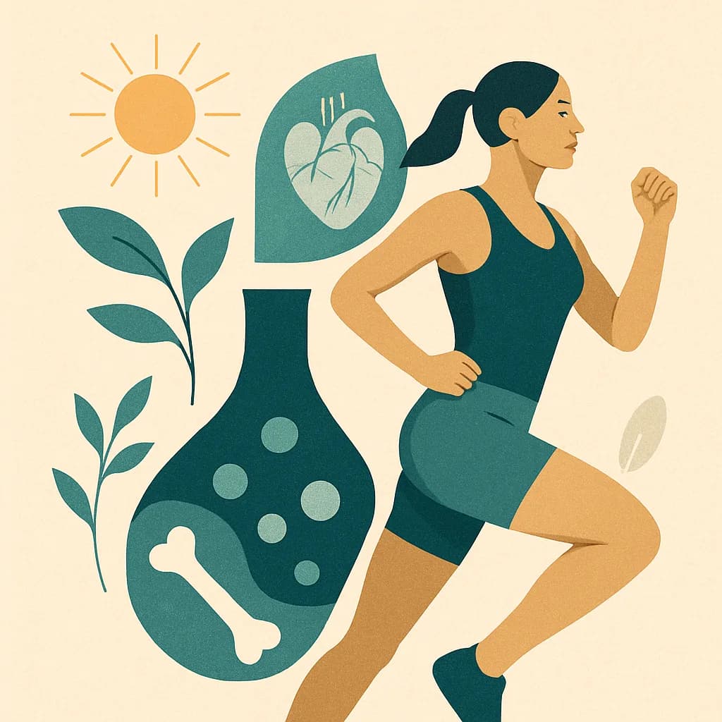 Illustrazione editoriale per Palestra / Performance