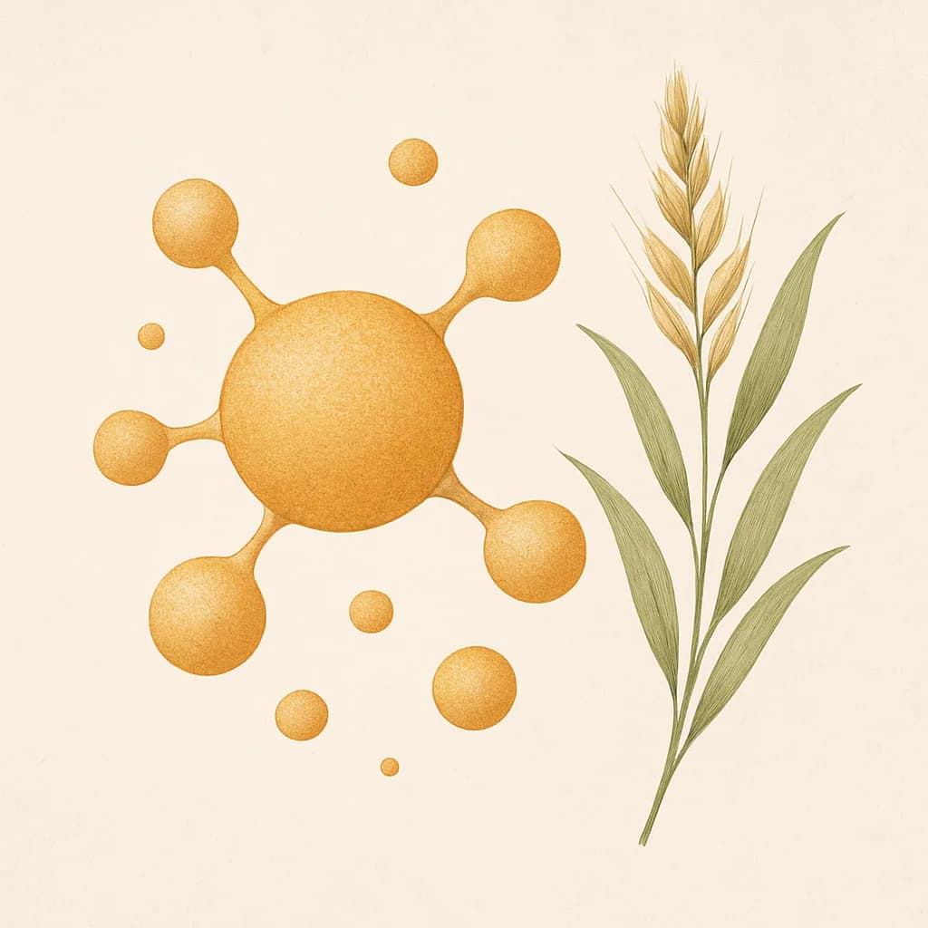Illustrazione editoriale di Benfotiamina, categoria vitamina