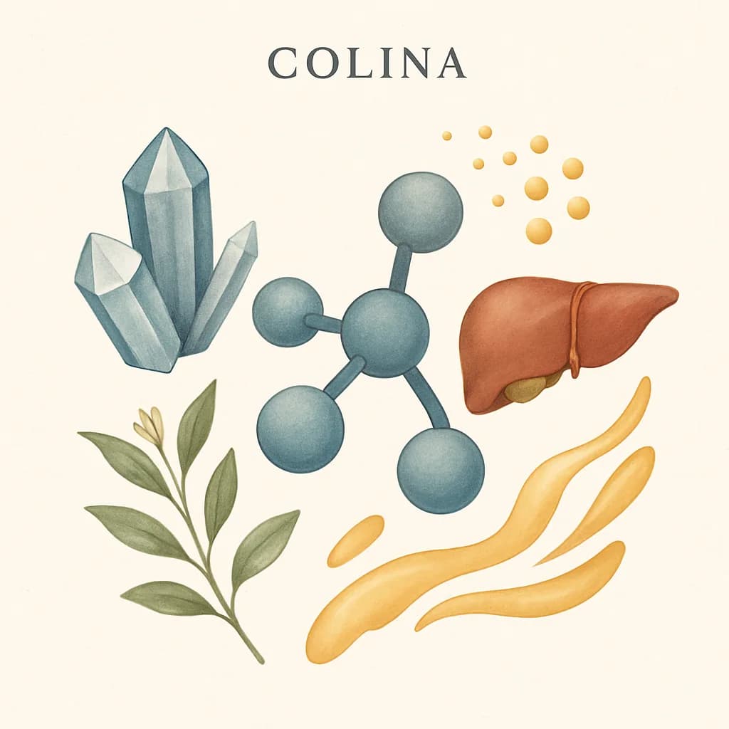 Illustrazione editoriale di Colina, categoria nootropico