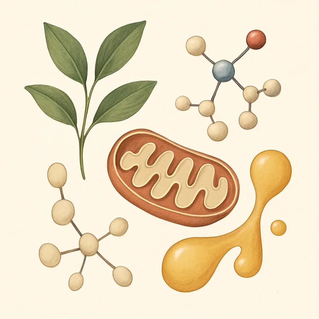 Illustrazione editoriale di L-Carnitina, categoria amminoacido