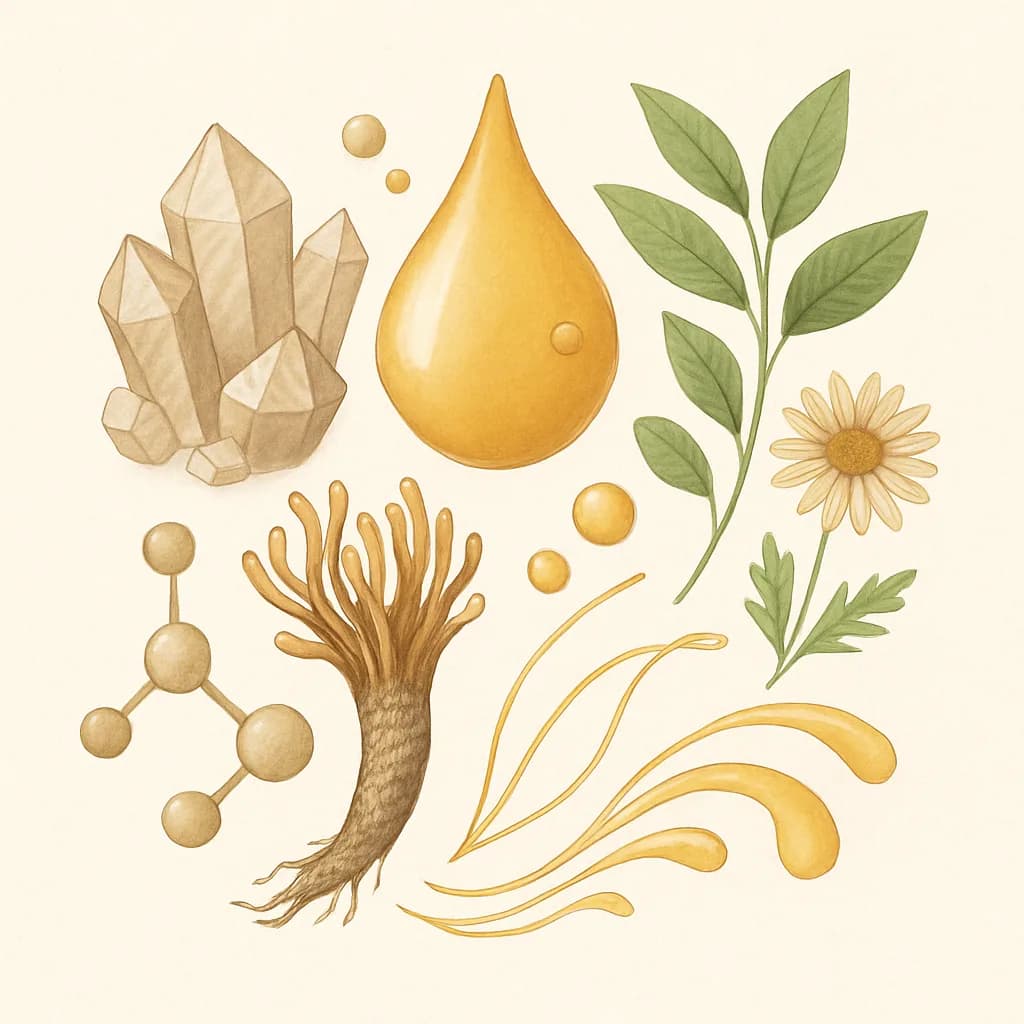 Illustrazione editoriale di Multivitaminico, categoria complesso