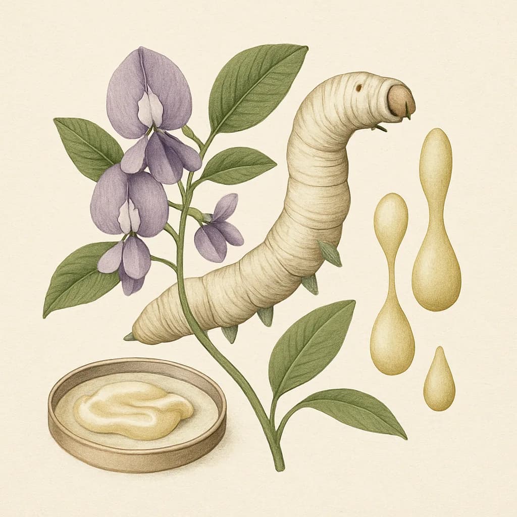 Illustrazione editoriale di Serrapeptasi, categoria botanico